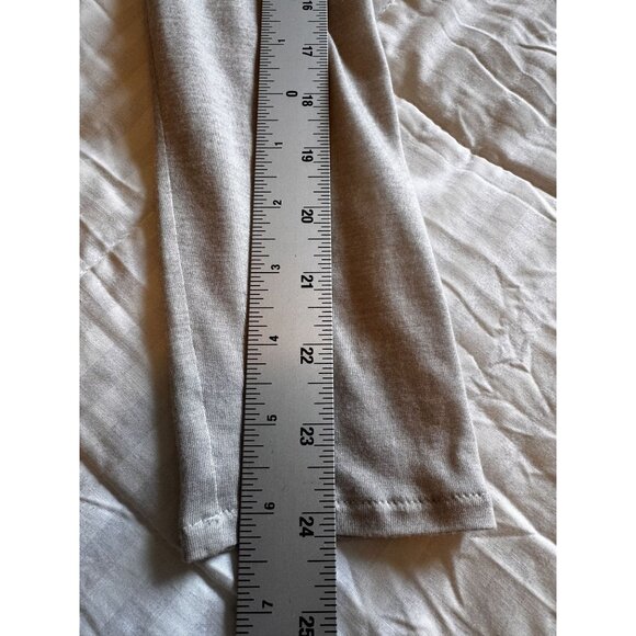 Purotatto Made in Italy Long Sleeve Top S 60% Micromodal 40% Milk Fiber Gray - Picture 8 of 11